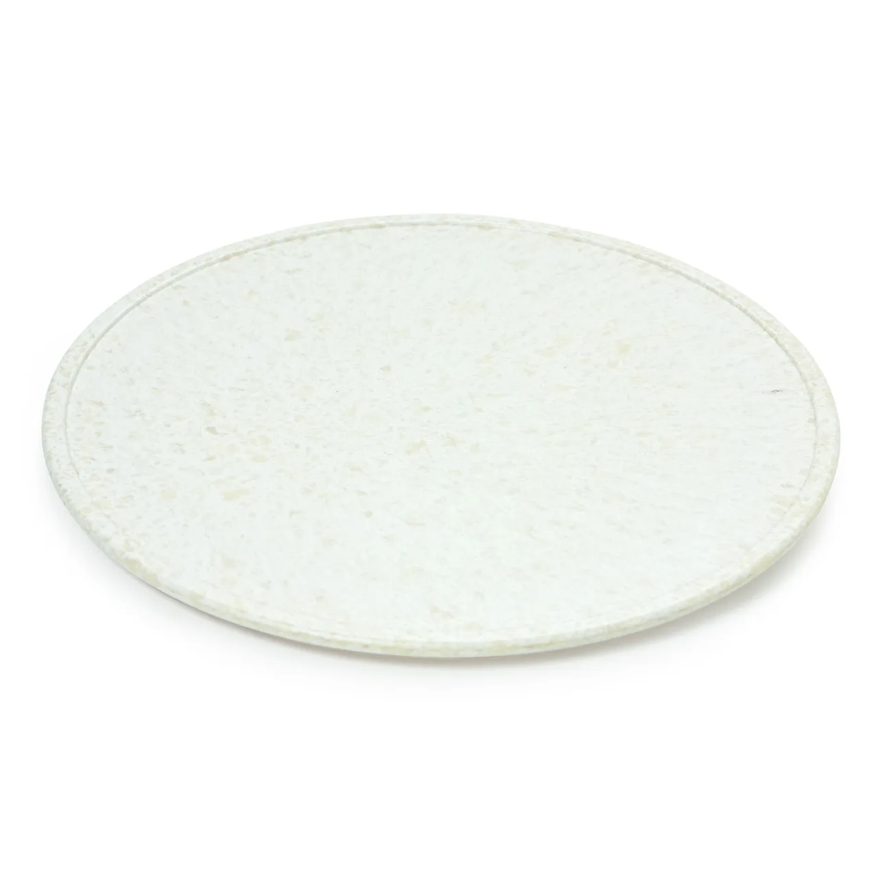 GET SB-1300-GW Madison Avenue Display Board, 13-1/2" Dia. X 3/4", Round, Melamine, Matte Granite