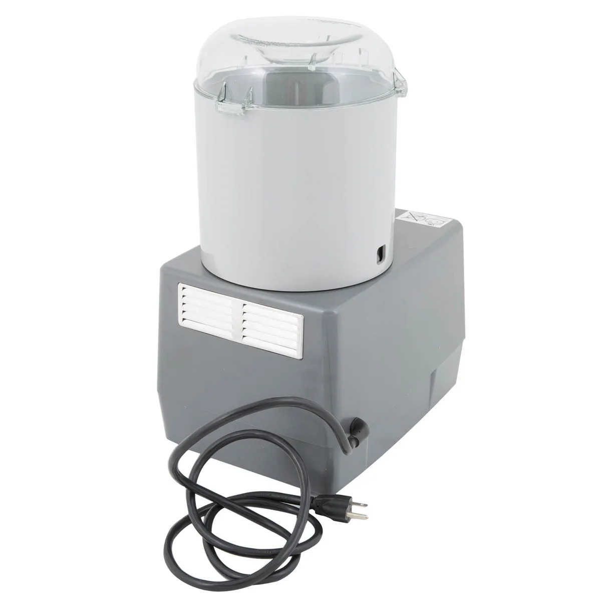 Robot Coupe R301B Commercial Food Processor, 3.7 L Gray Bowl, 1 1/2 hp, 1725 RPM