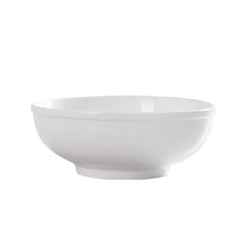 CAC China 101-MB7 Lincoln Soup Bowl – 36 oz, 7-1/4" Dia. × 3" H, Porcelain, Bone White – 1 Dozen