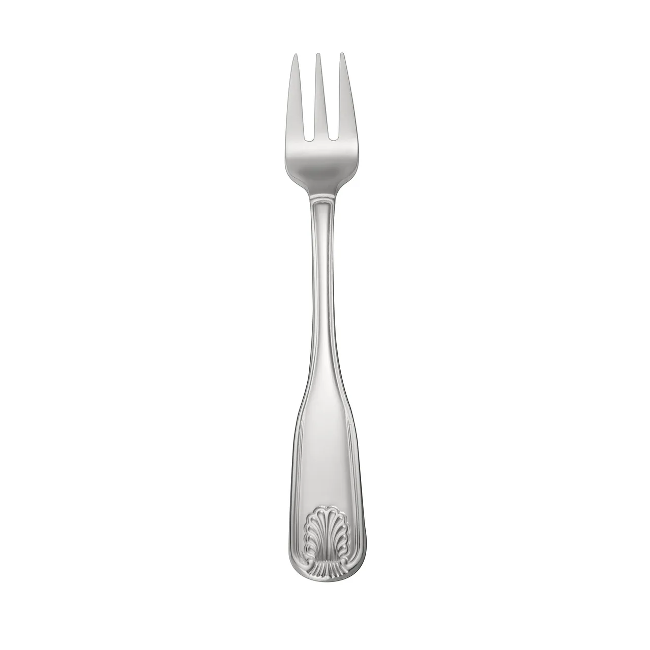CAC China 3001-06 Phoenix Salad Fork, 6¼" Length, Heavy Weight, 18/0 Stainless Steel - 1 Dozen