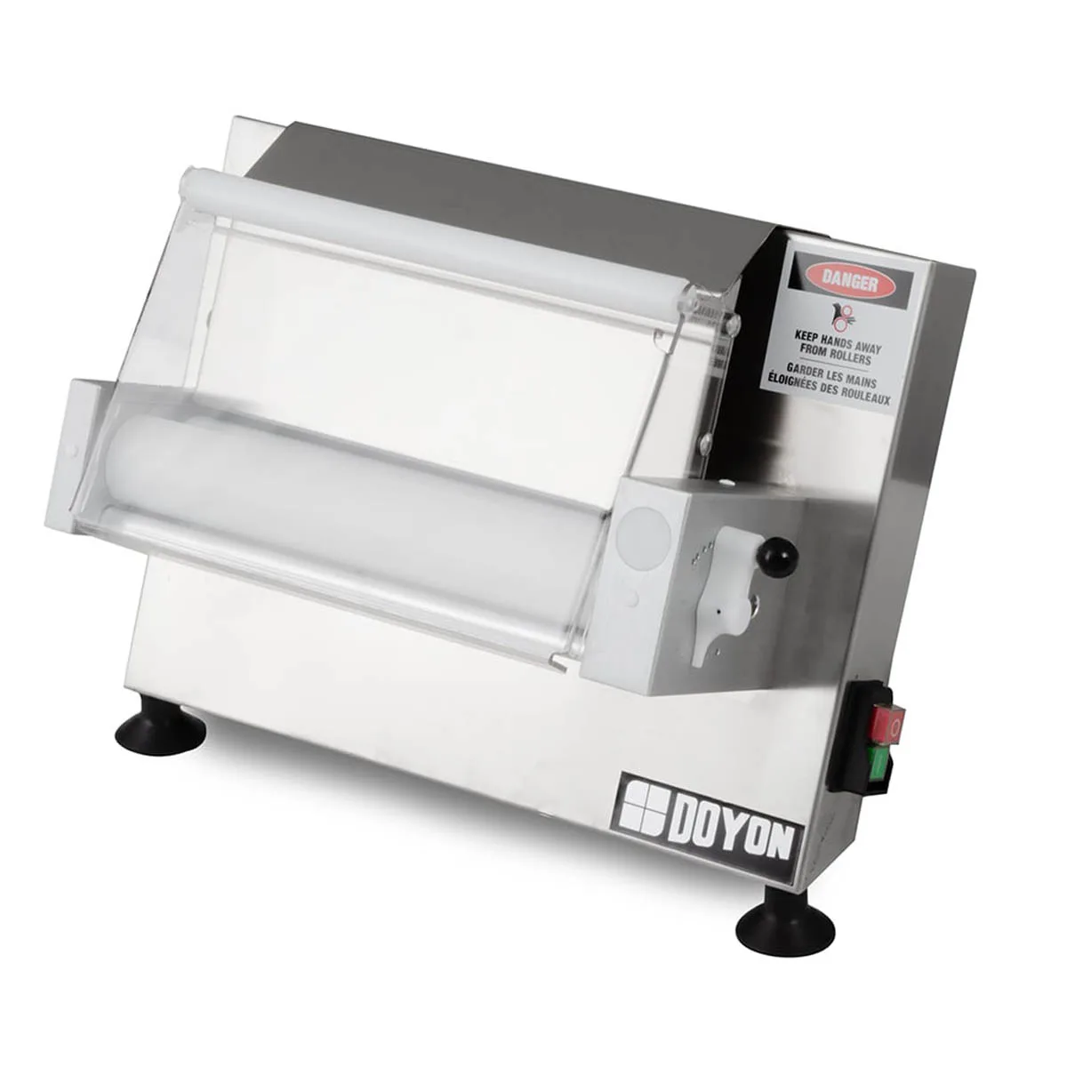 Doyon DL12SP Countertop Single Pass Dough Sheeter, 12" Horizontal Roller, 1/2 Hp