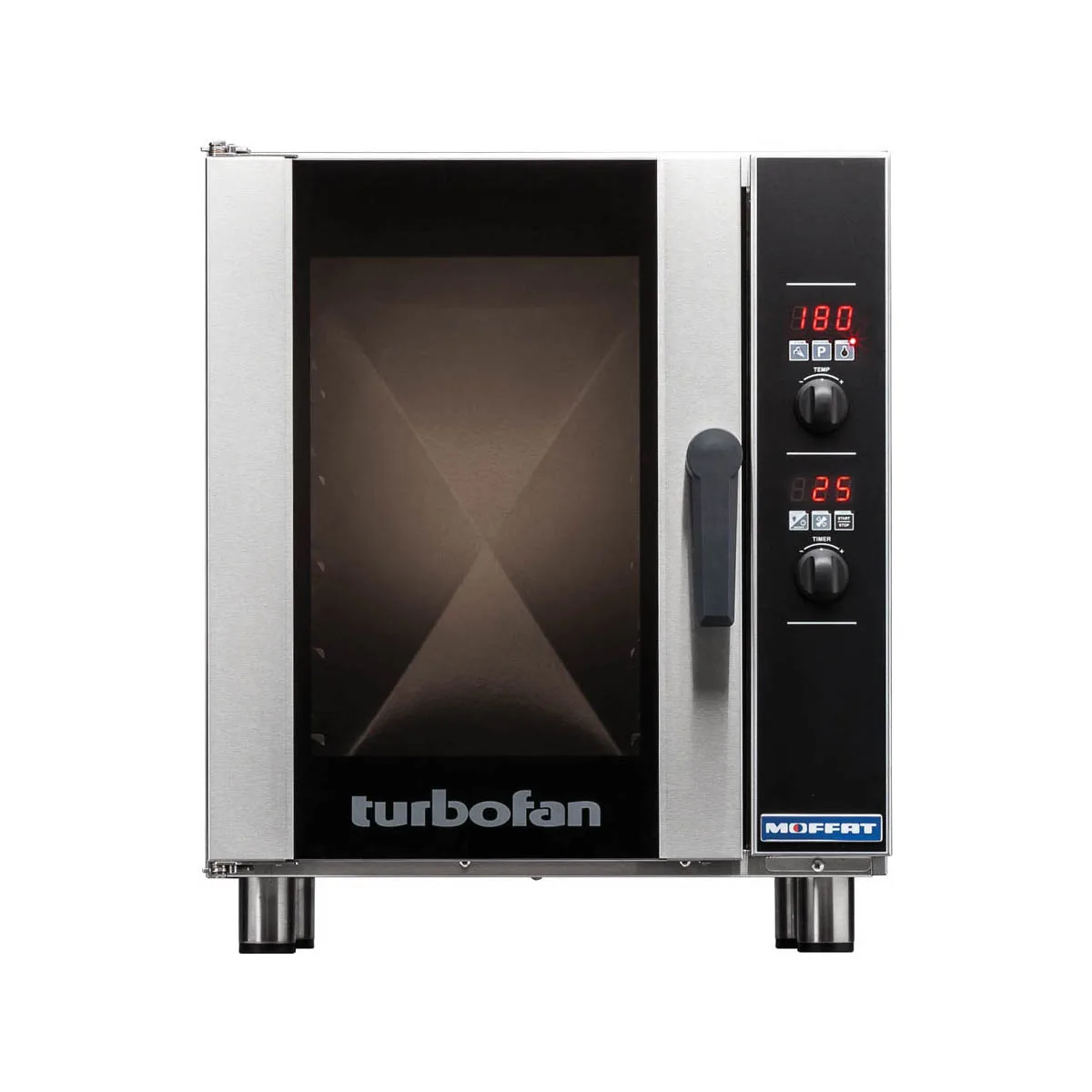 Moffat E33D5 Turbofan® Single Deck Half Size Electric Convection Oven with Digital Controls