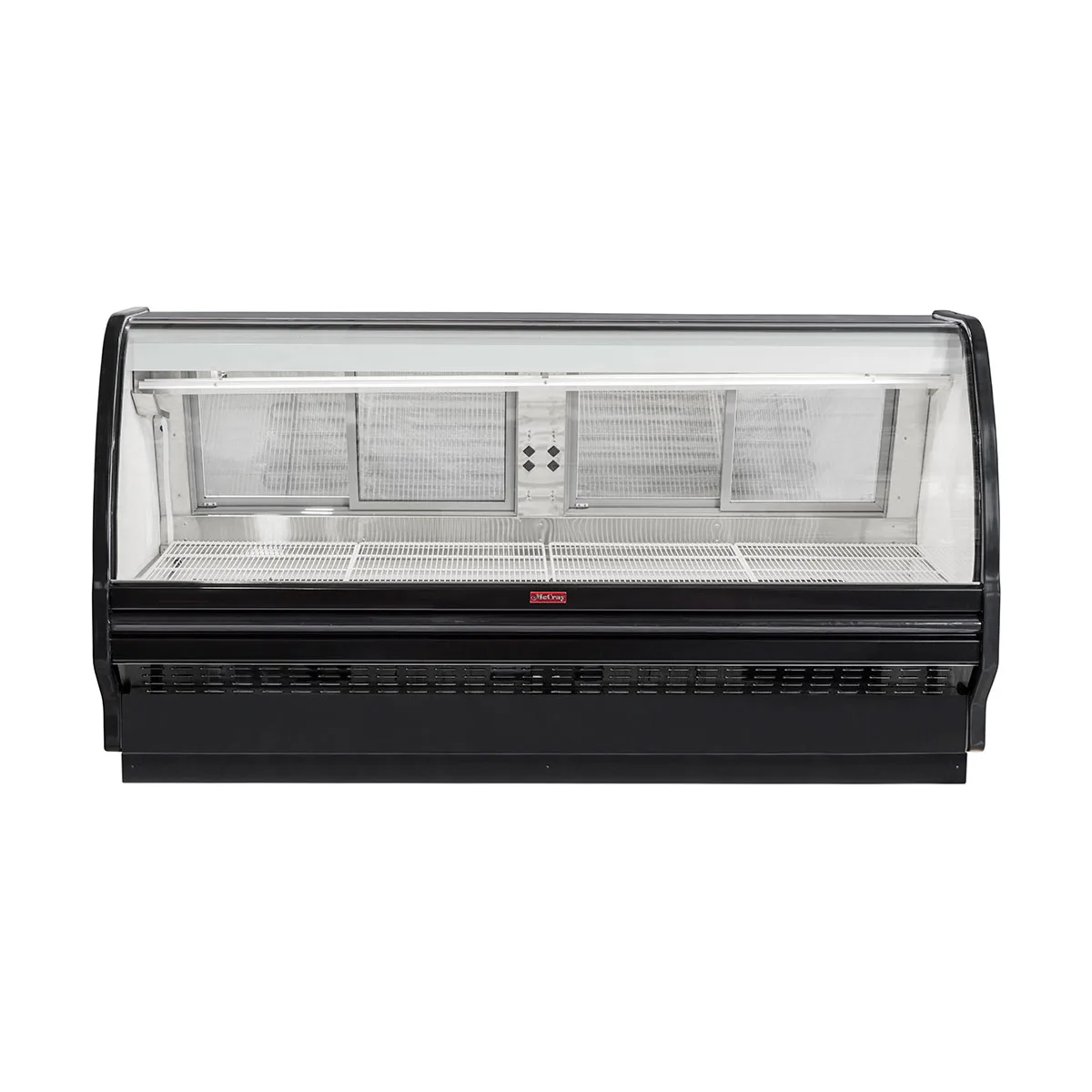 Howard-McCray SC-CMS40E-6C-BE-LED 76" Single Duty Curved Refrigerated Meat Display Case