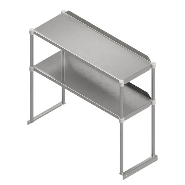 John Boos OSE26RK-1296 Overshelf, Double, 96"W X 12"D