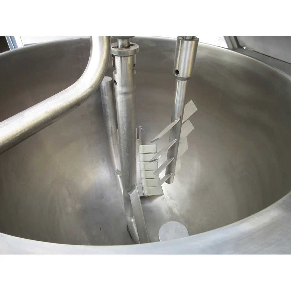 Groen DHT-60A,INA/2 60 Gallon Floor Tilting 2/3 Steam Jacketed Gas Kettle Mixer, 150.000 BTU