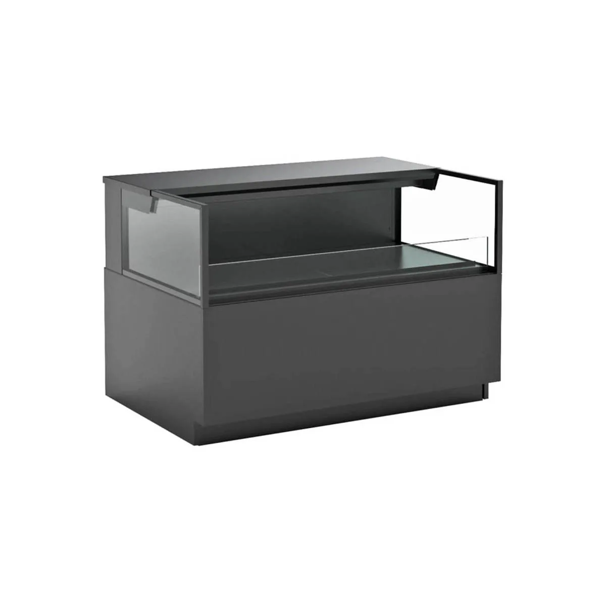 Structural Concepts NR4833DSSV 48" Reveal® Self-Service Non-Refrigerated Case, Freestanding