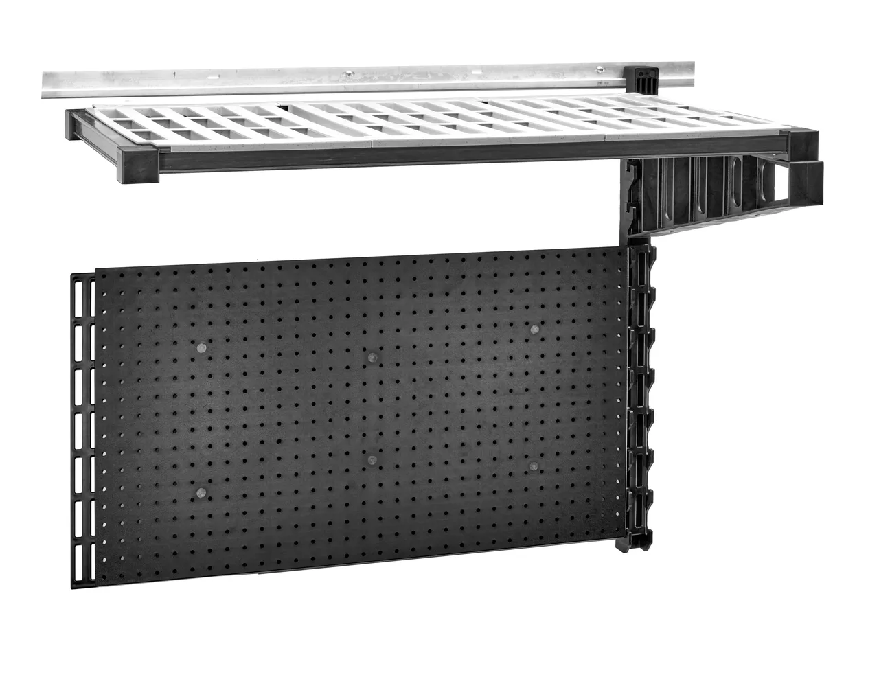 Cambro EWSA36TASK110 Camshelving® Elevation Series Wall Shelving Task Station Add-On Kit - 18" x 36"