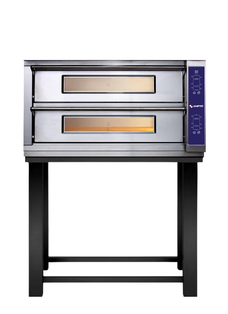 AMPTO PZA-12US Electric Deck-Type Pizza Bake Oven