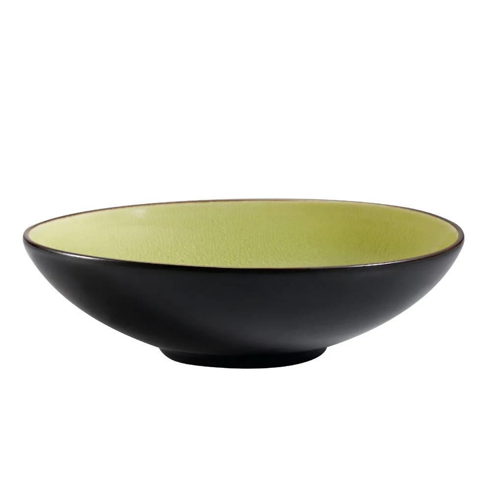 CAC China 666-15-G Soup Bowl, 7" Dia x 2-1/4" H, 20 oz, Ceramic Green Glaze, Dishwasher Safe - 1 Dozen