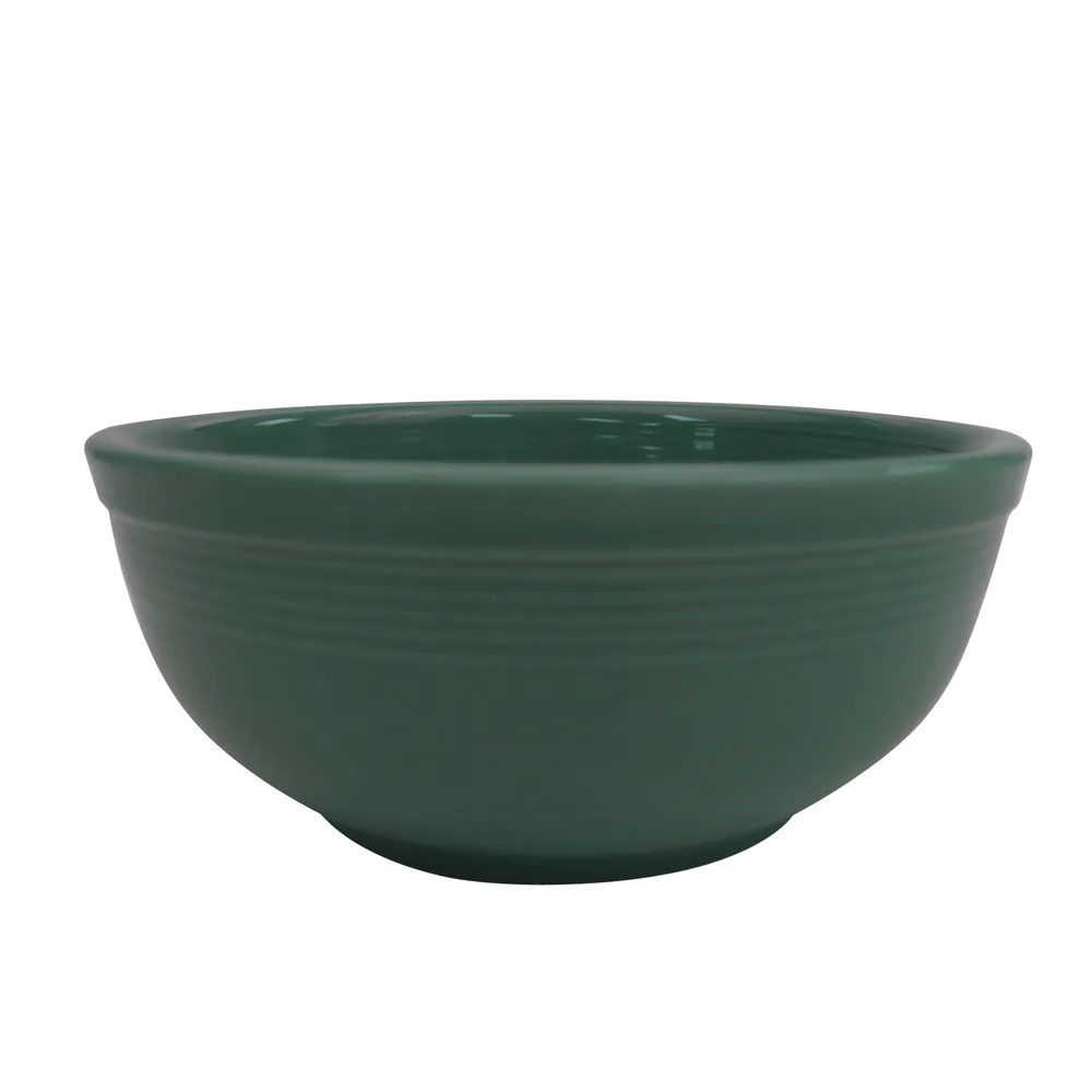 CAC China TG-15-G Tango Salad Bowl, 12-1/2 oz, 5-3/4" dia, 2-1/2" H, Green Porcelain - Dozen