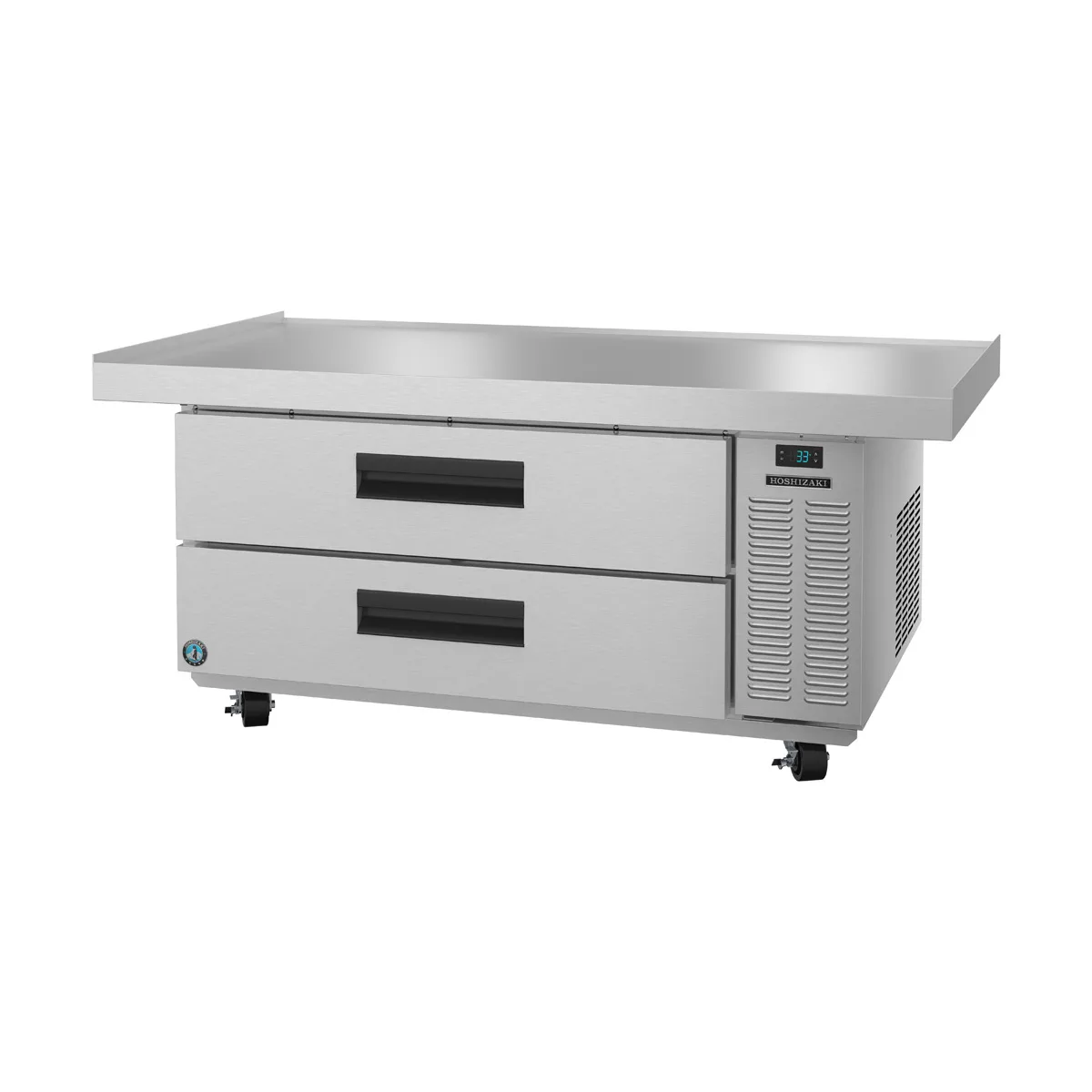 Hoshizaki CR60A 60" 2 Drawers Refrigerated Chef Base, (2) 12" x 20" Pan Capacity