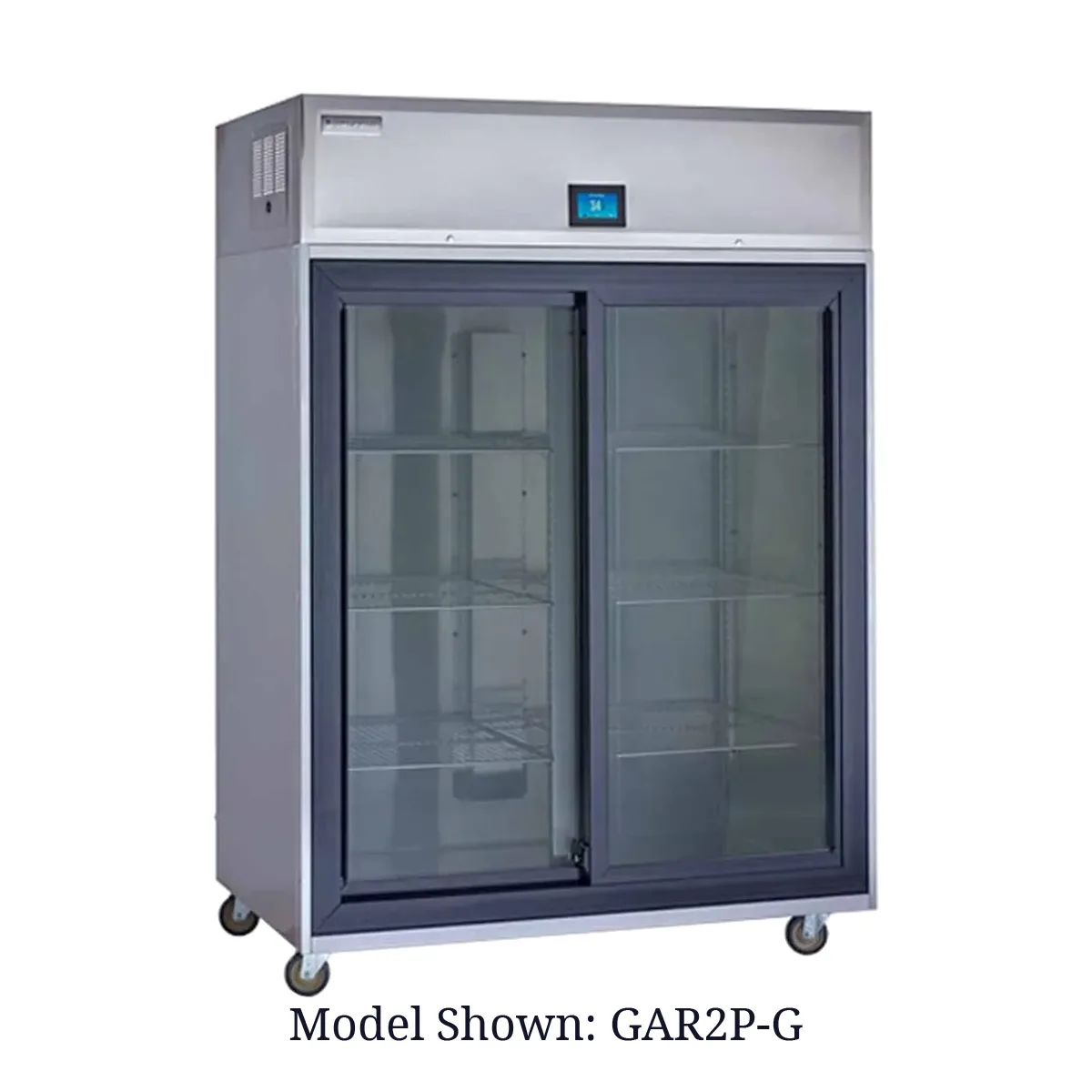 Delfield GAR1P-G 27" 1-Section Reach-In Refrigerator w/ Glass Door, 21 cu. ft., Top-Mount