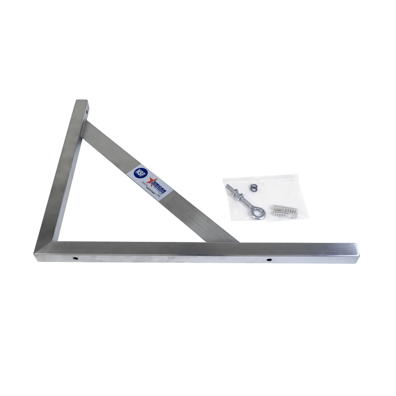Omcan USA 80637 Fish Scaler Holder – Wall‑Mount Stainless Steel Bracket For Commercial Kitchens