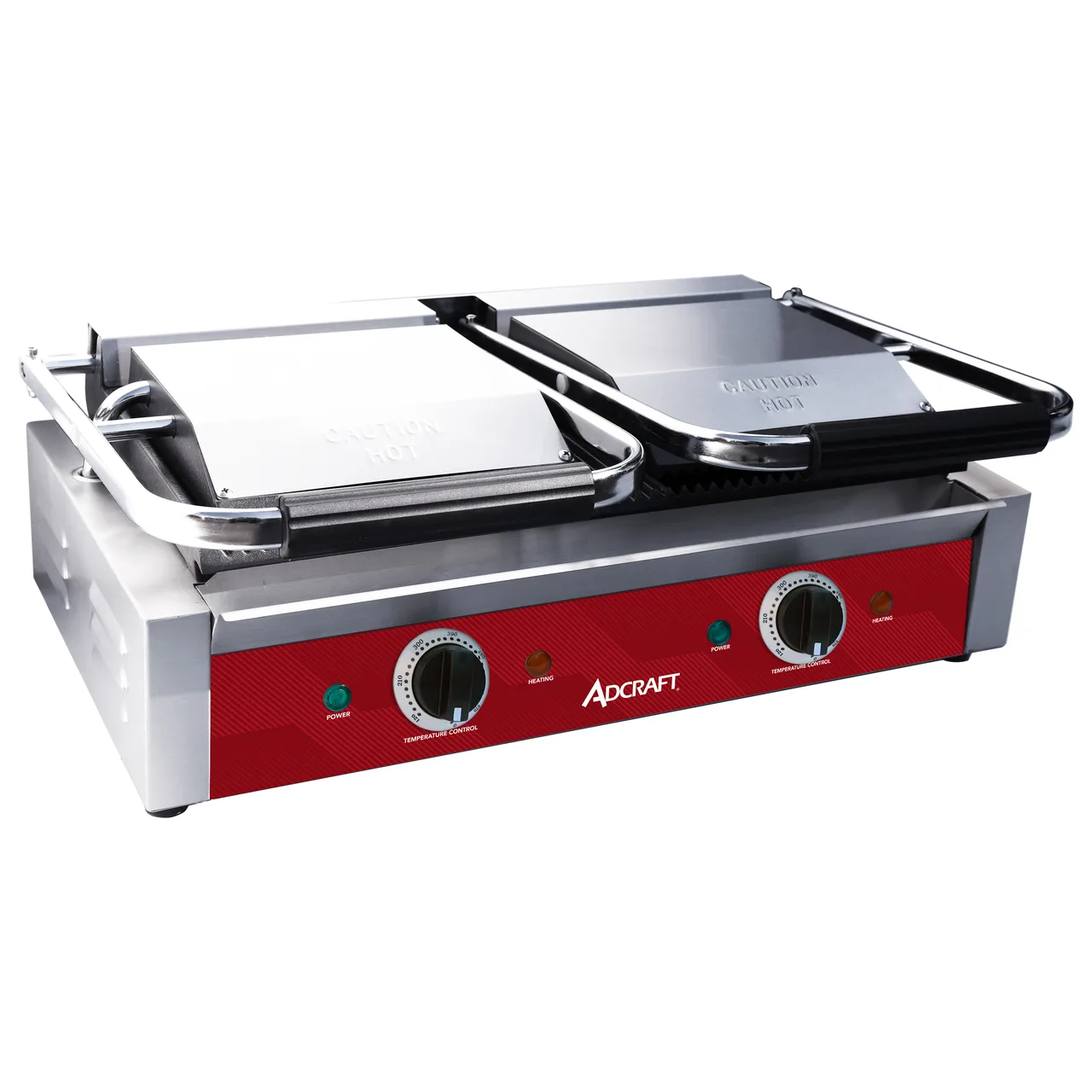 Adcraft SG813BS Adcraft Sandwich Grill, Double, Countertop, Electric