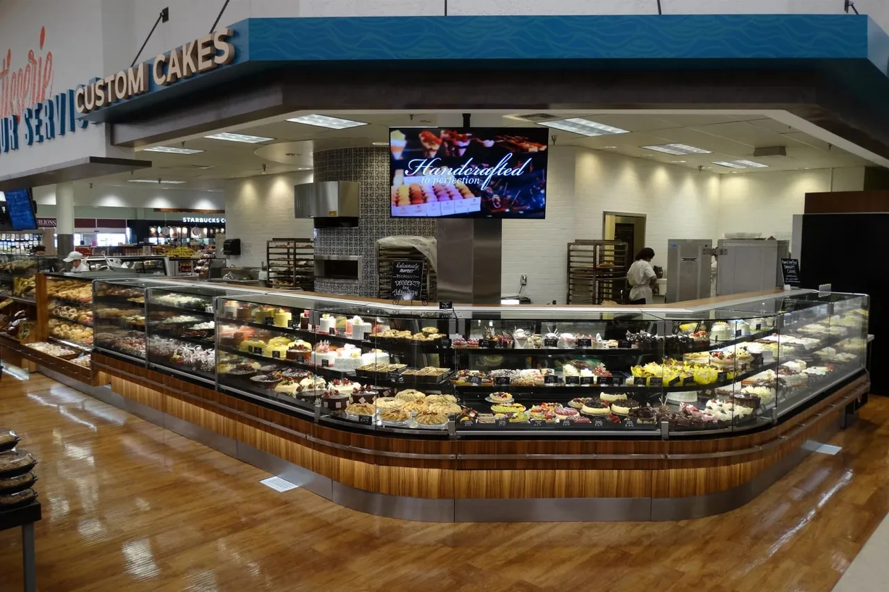 Structural Concepts GMSS652R 73" Self-Serve Refrigerated Open Air Merhandiser, Self-Contained Refrigeration