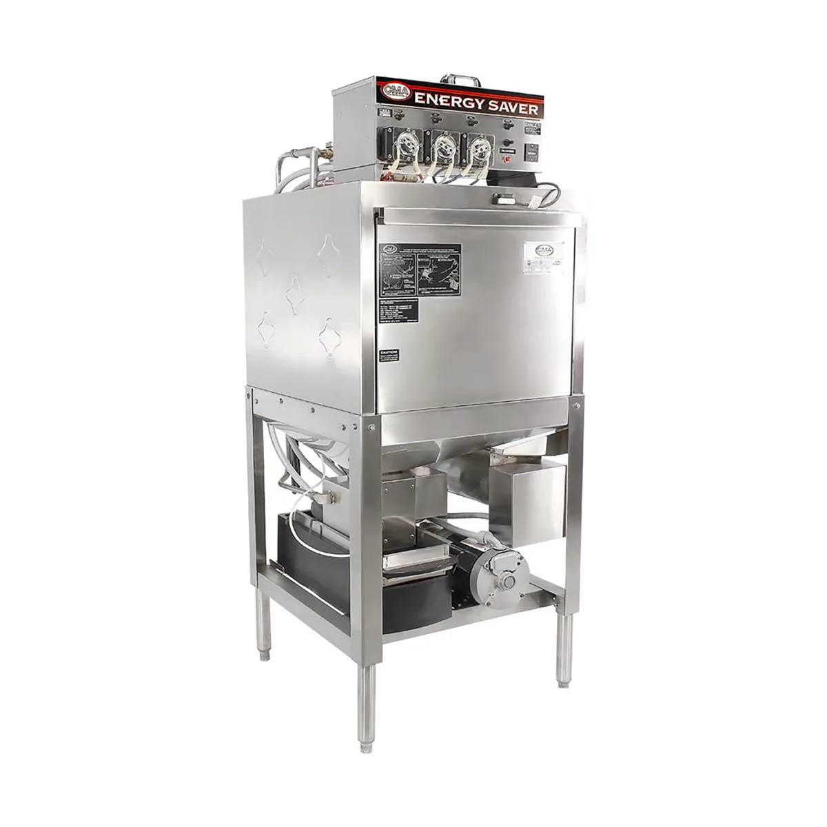 CMA Dishmachines EST-FL 25" Door Type Dishwasher - Front Loader, 40 Racks/Hr - 44 Gal/Hr - Low Temp