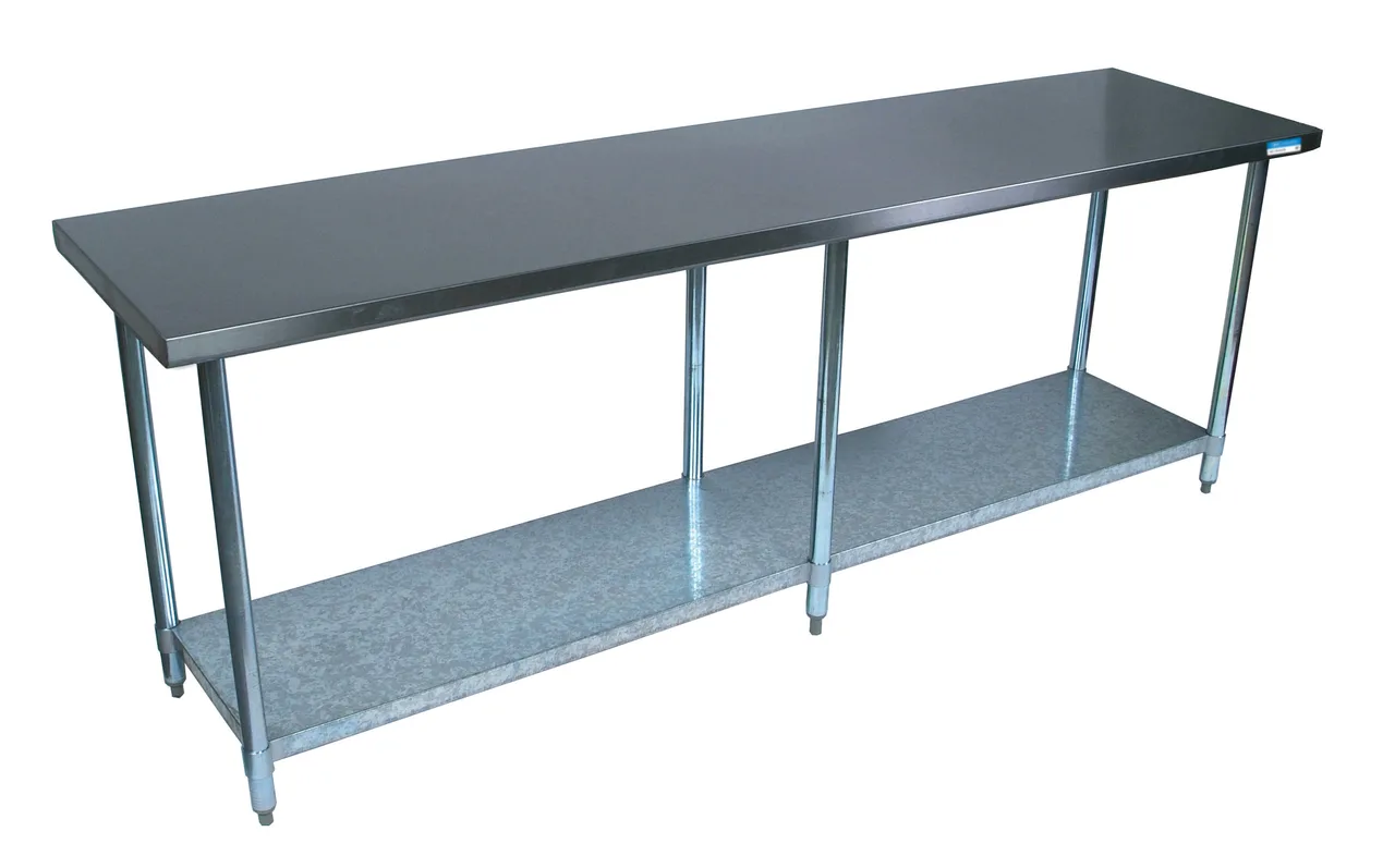 BK Resources QVT-9624 Work Table, 96"W X 24"D X 34-3/4" H