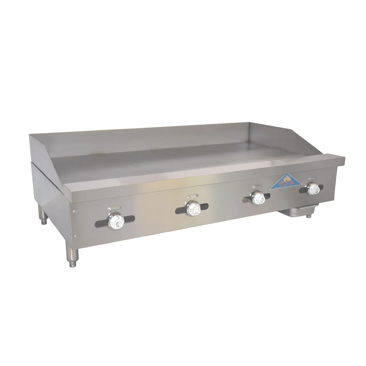 Comstock-Castle 3248TG 48" Countertop Gas Griddle with Thermostat / Solid State Controls, 100.000 BTU
