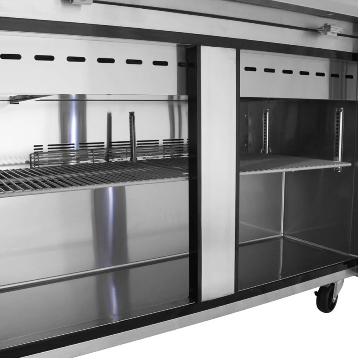 Turbo Air MST-48-18-N 48" Mega Top Sandwich/Salad Prep Table w/ 2 Doors, 18 Pans