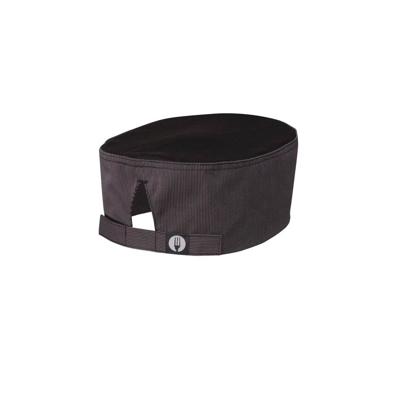 Chef Works DFCV-DGY-0 Dark Gray Beanie, Cool Vent Mesh Top, Velcro, One Size, 65/35 Poly/Cotton