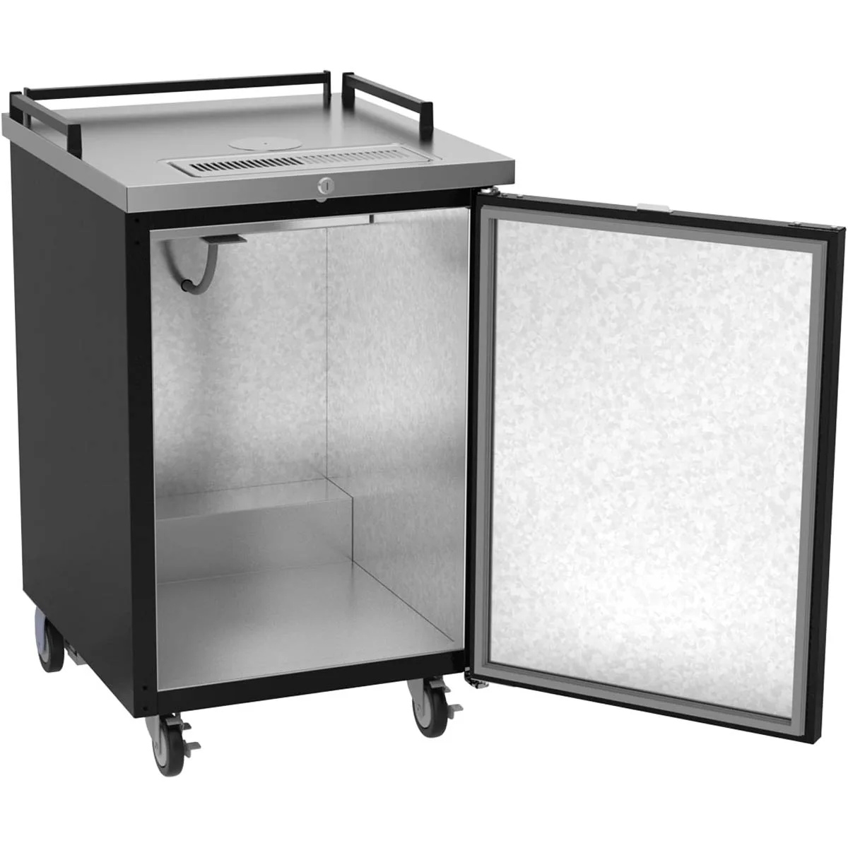 Beverage Air BM23HC-B-28 24" Draft Beer Cooler w/ 1 Keg, 7.66 cu. ft., No Tap Tower