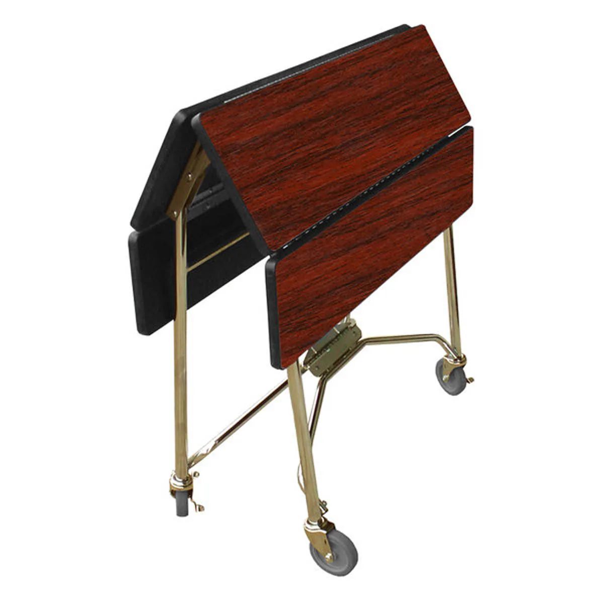 Lakeside 416 Room Service Table, Folding, Square Top, Plastic Laminated Top, 36" x 36" x 30"H