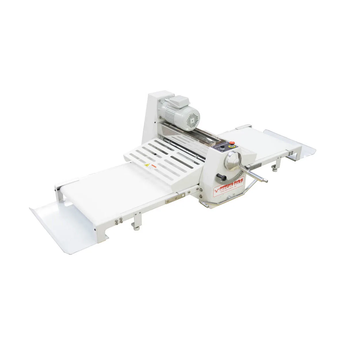 American Eagle AE-DSE52B Bench Reversible Dough Sheeter, 20.5"W X 71"L Conveyor with Canvas Belt 1/2 Hp