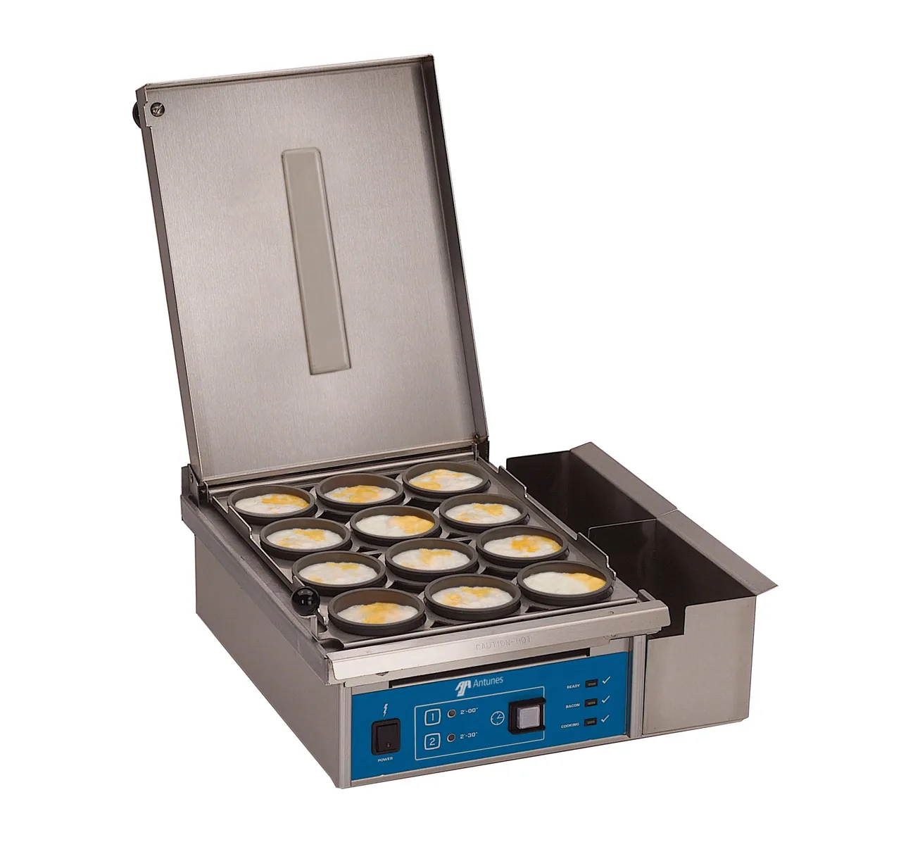 Antunes ES-1200 Egg Station - Max 12x3" Eggs & Heats Pre-Cooked Bacon