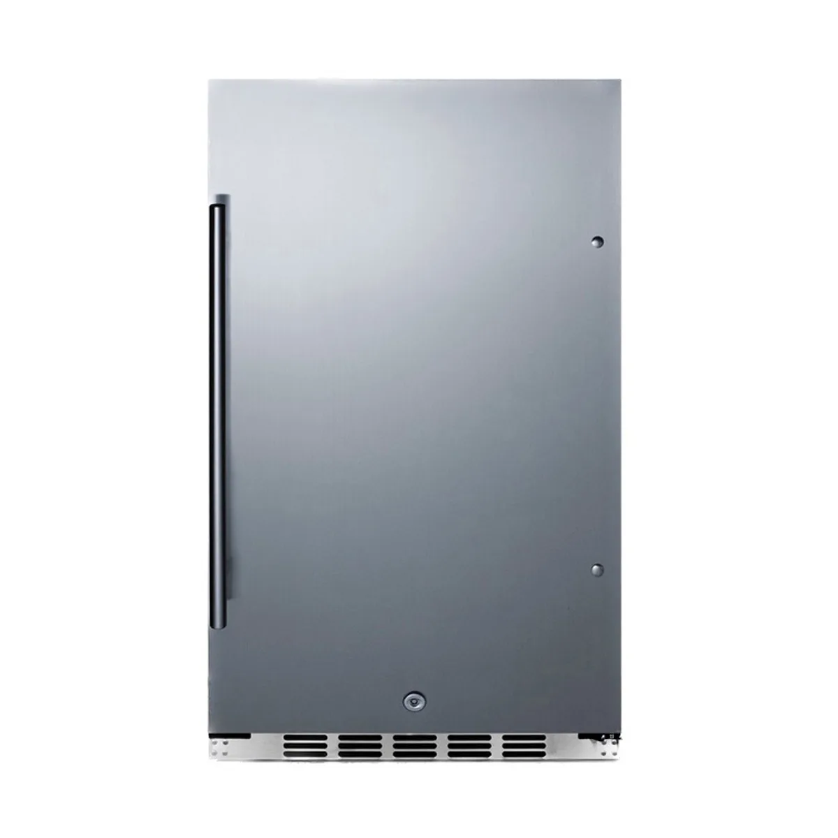 Summit FF195H34CSS 19" Built-in or Freestanding Undercounter Refrigerator in Stainless Steel, 3.13 cu. ft