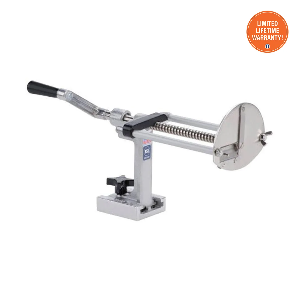 Nemco 55050AN - Manual Spiral Fry Potato Kutter, Cast Aluminum & Stainless Steel, Left/Right Hand, Screw Drive