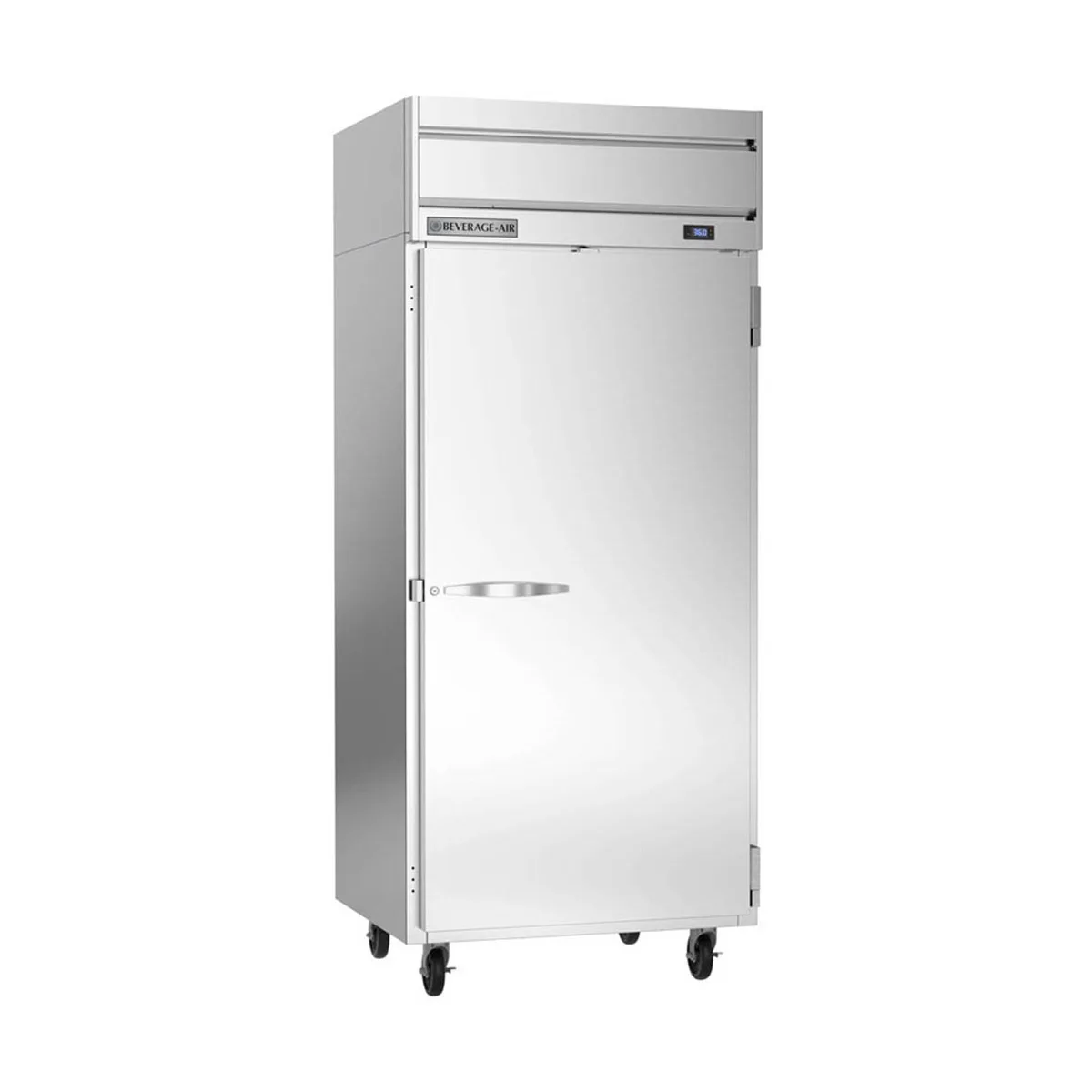 Beverage Air HRPS1WHC-1S 35" 1-Section Wide Reach-In Refrigerator w/ Solid Full Door, Top Mounted, 1/4 hp, 31 cu. ft.