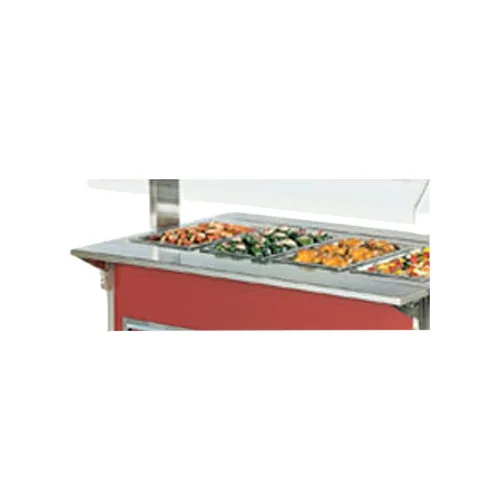 Vollrath 37509-2 4-Series Signature Server® Stainless Steel Countertop Plate Rest / Shelf