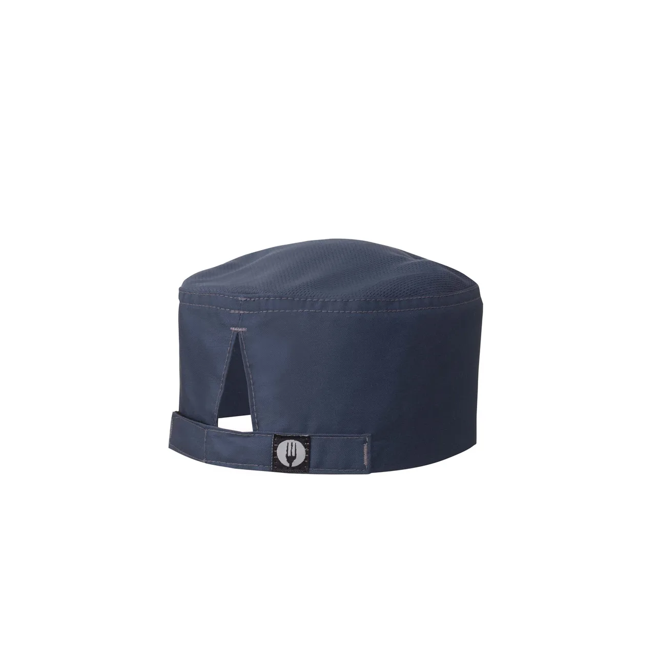 Chef Works HBLW014-BLU-0 Hartford Beanie, Blue, Poly/Cotton, One Size - 1/Case
