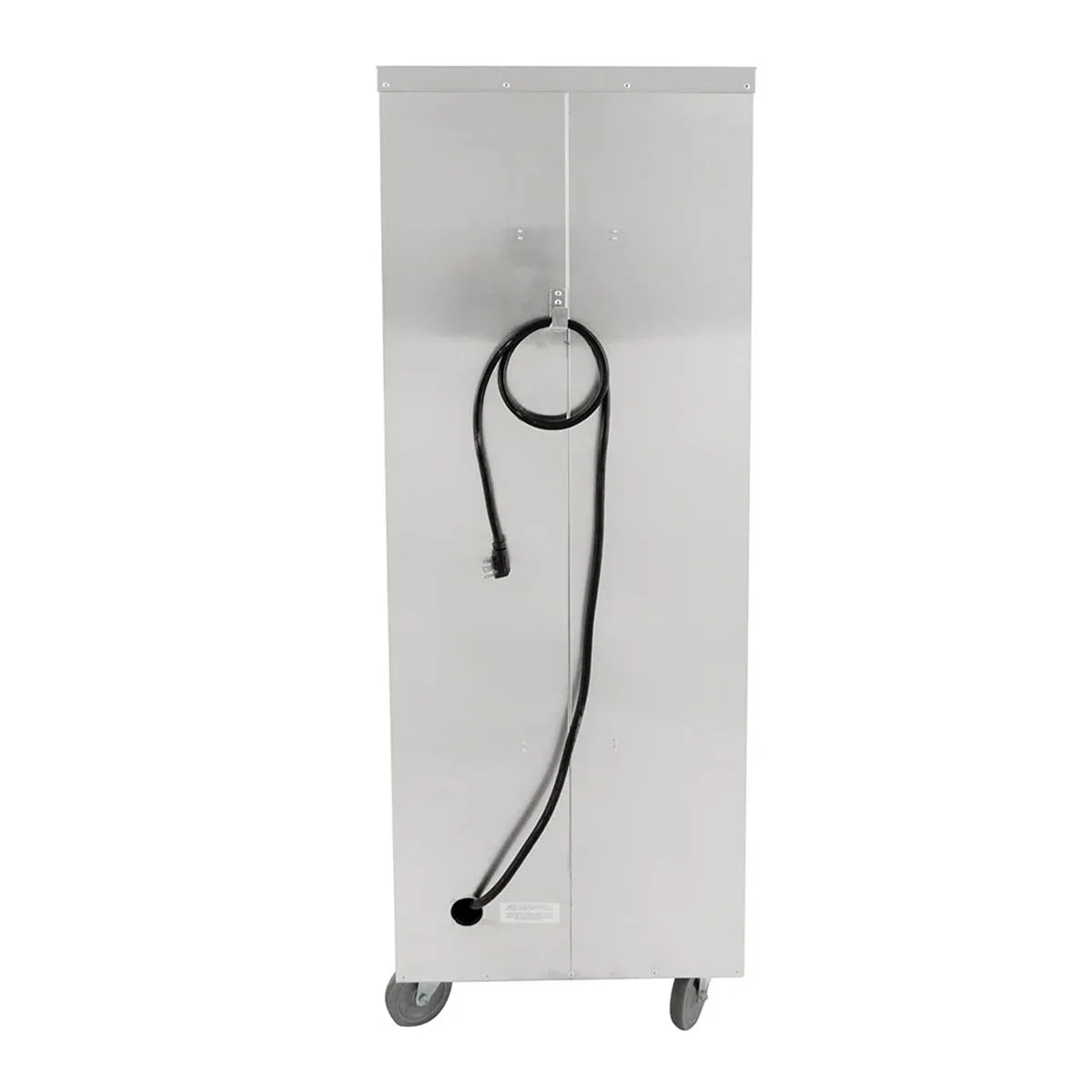 Carter-Hoffmann HL1-18 "Full Height" 1-Door Heated Holding Cabinet, Clear Glass Door, 36×12"x20" or 18×18"x26" Pan Capacity, Aluminum