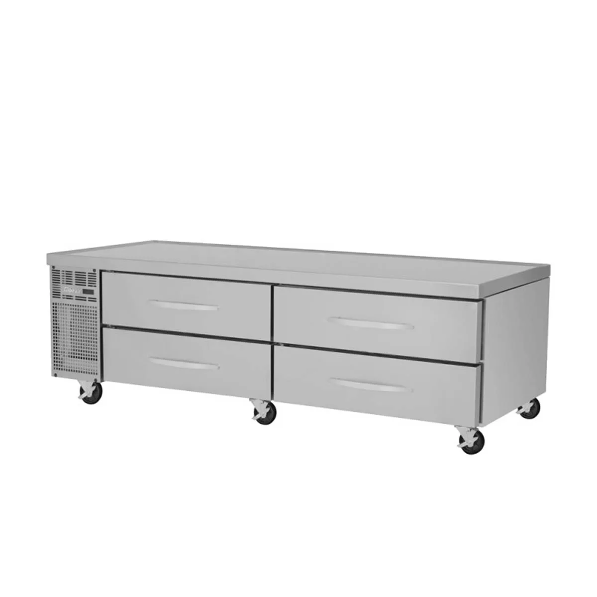Turbo Air PRCBE-84F-N 84" 4 Drawers Pro Series Freezer Chef Base, Marine Edge, 14.75 cu. ft.