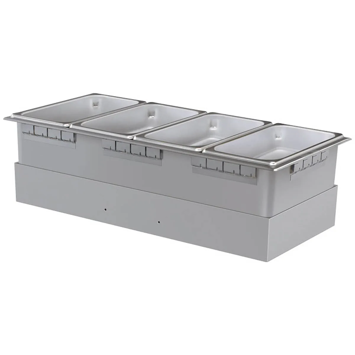 Hatco HWB-43 Drop-In Heated Well, Rectangular, (4) 1/3 Size Pan Cap.