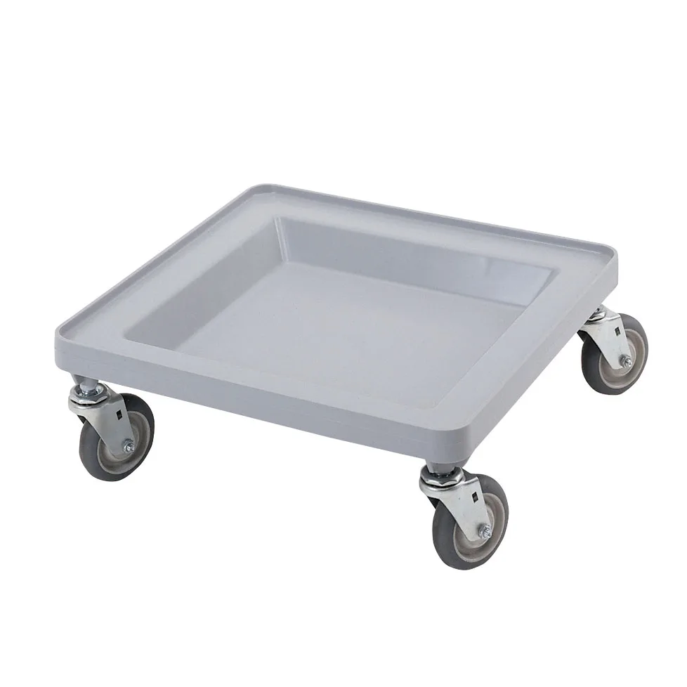 Cambro CDR2020151 Camdolly for Camracks, 21.4L x 21.4W x 8H, Silver, Plastic, 350 lb, without Handle