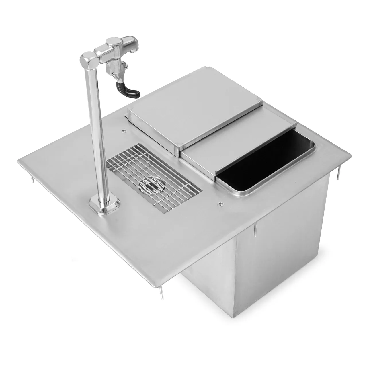 John Boos PB-DIIBWS1821-P Drop-in Water Station with Insulated Ice Bin