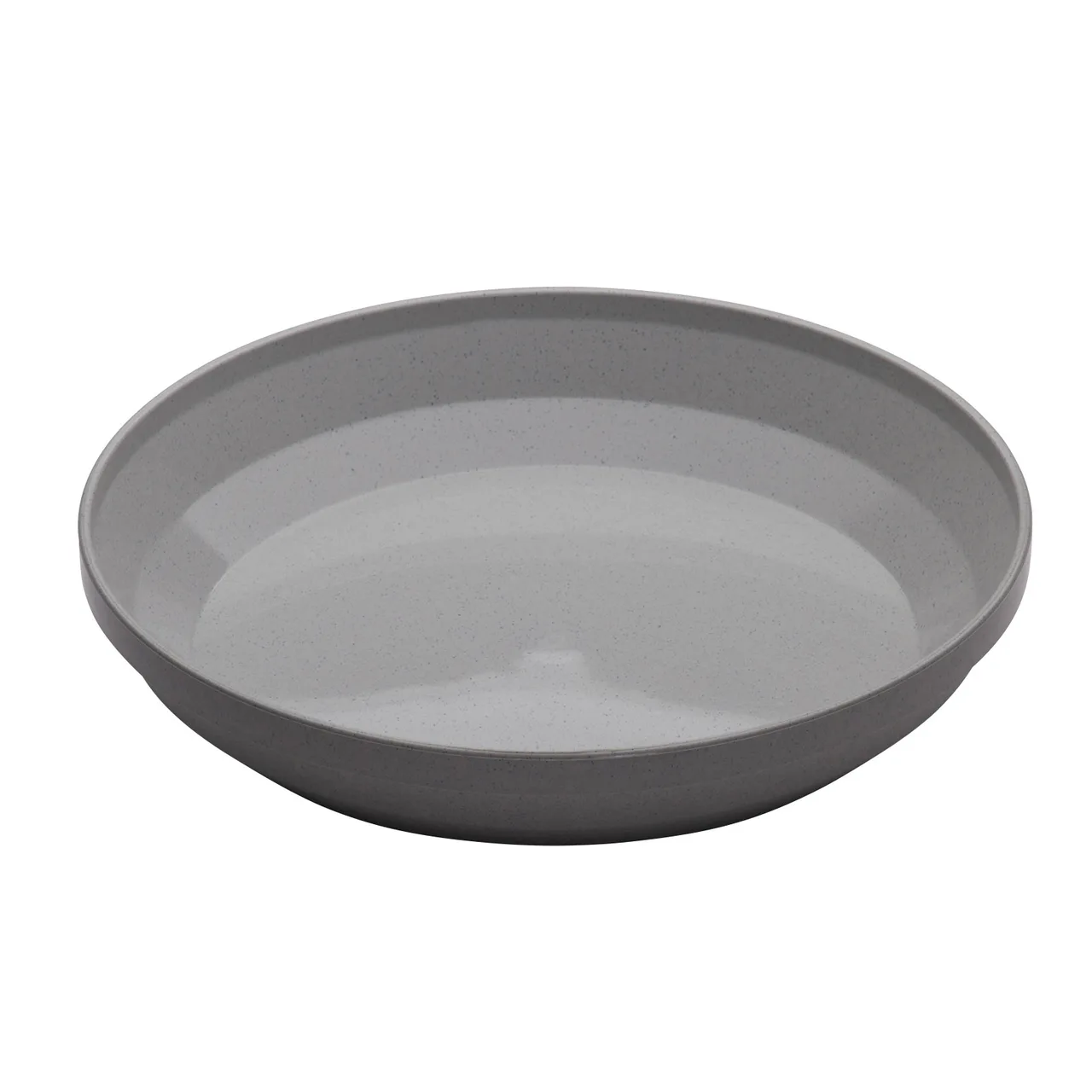 Cambro MDSL9480 Shoreline Underliner, Fits 9½" Pellet, 9‑9/16" OD, 1‑4/5" H, Speckled Gray Plastic