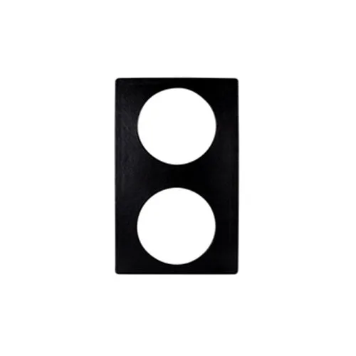 GET T0A7WW Bugambilia Tile, 20-13/16" x 12.75" Aluminum, White Coated, Openings for TFRD23