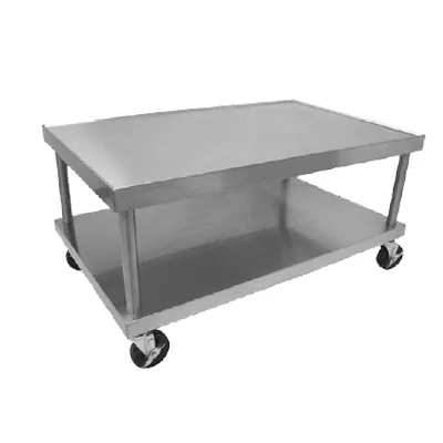 Vulcan STAND/C-VCCB36 Mobile Equipment Stand w/ Open Base with Undershelf, 37"W x 24"H