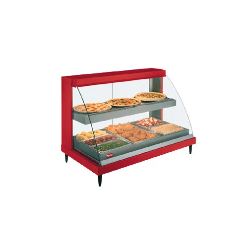 Hatco GRCD-3PD 45" Full Service Countertop Glo-Ray® Designer Heated Display Case
