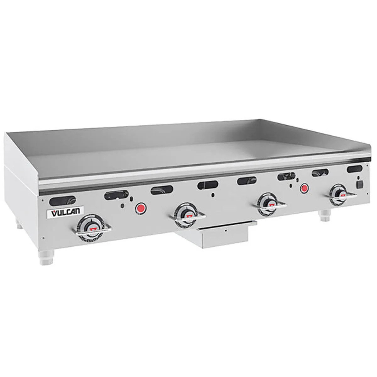 Vulcan MSA48-30 48" Countertop Gas Griddle, Snap-Action Thermostat, 30" Deep, 108.000 BTU