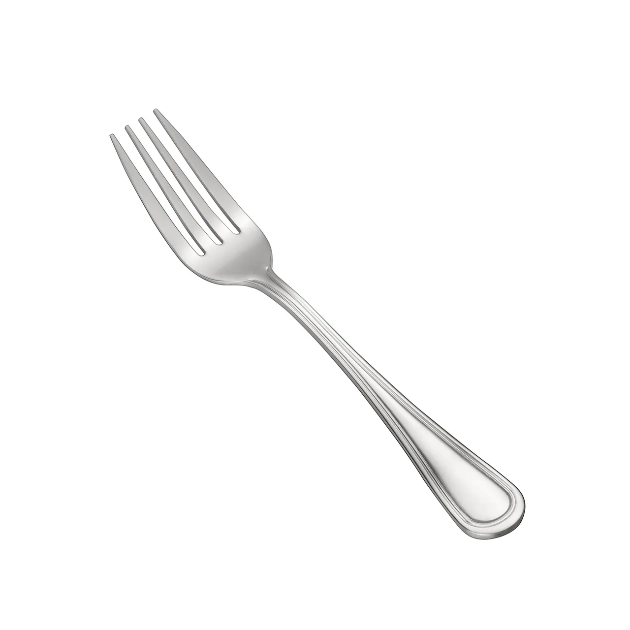 CAC China 3002-06 Prime Salad Fork, 7" Length, Extra Heavy Weight, 18/0 Stainless Steel - 1 Dozen