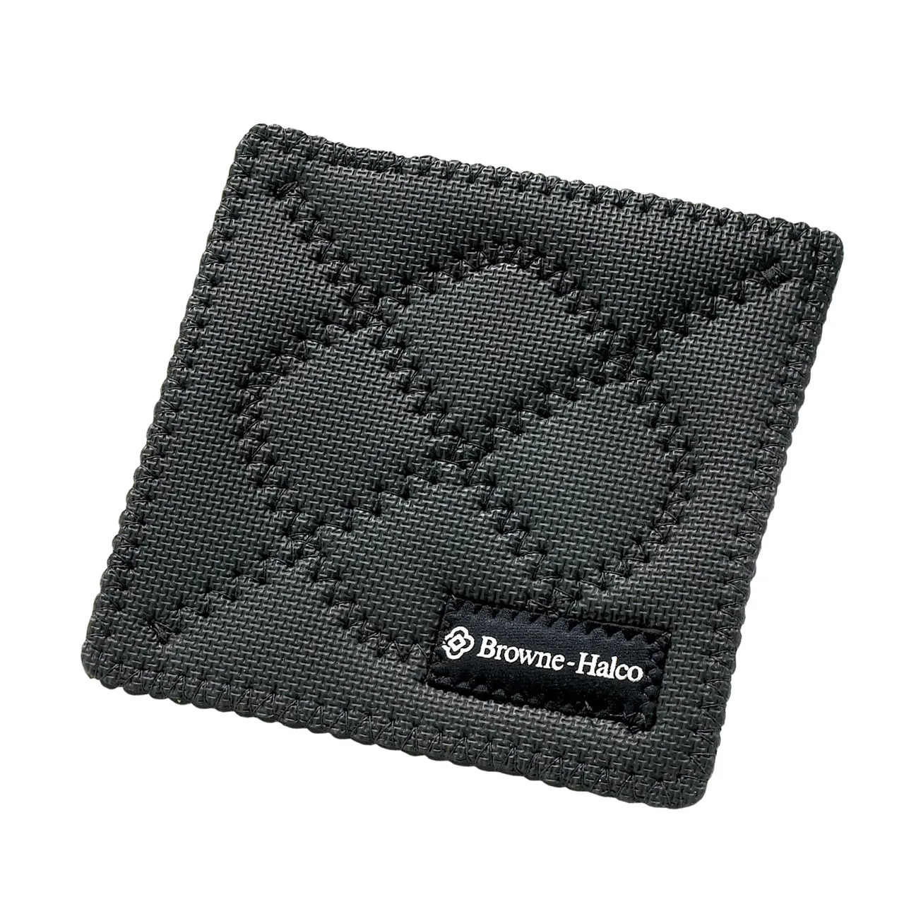 Browne USA 5436102 KitchenGrips Hot Pad, 7" x 7" Black Neoprene, Heat -134°F‑500°F, Dishwasher Safe