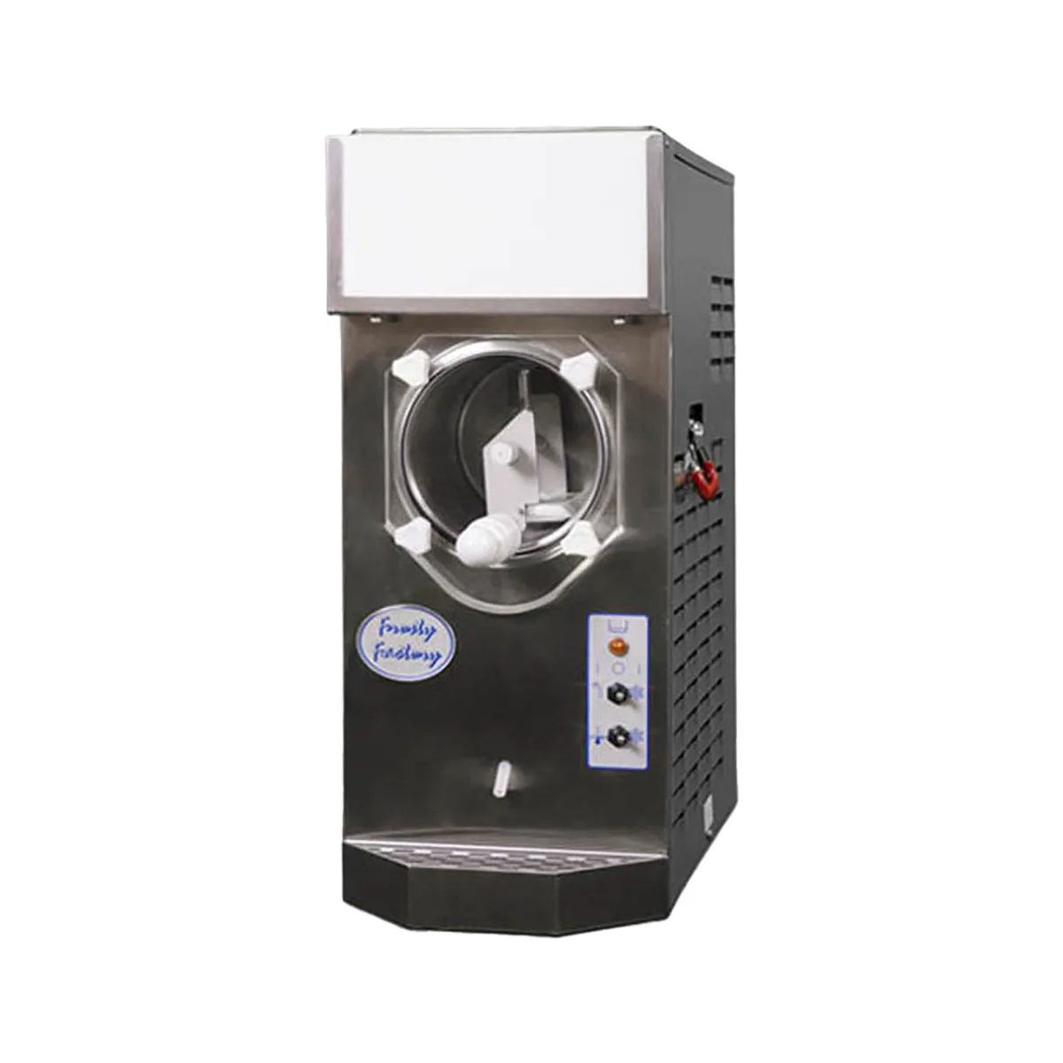 Frosty Factory 117A Cylinder Type Frozen Drink Machine, Air Cooled w/12qt. Hopper - 3/4hp - Single