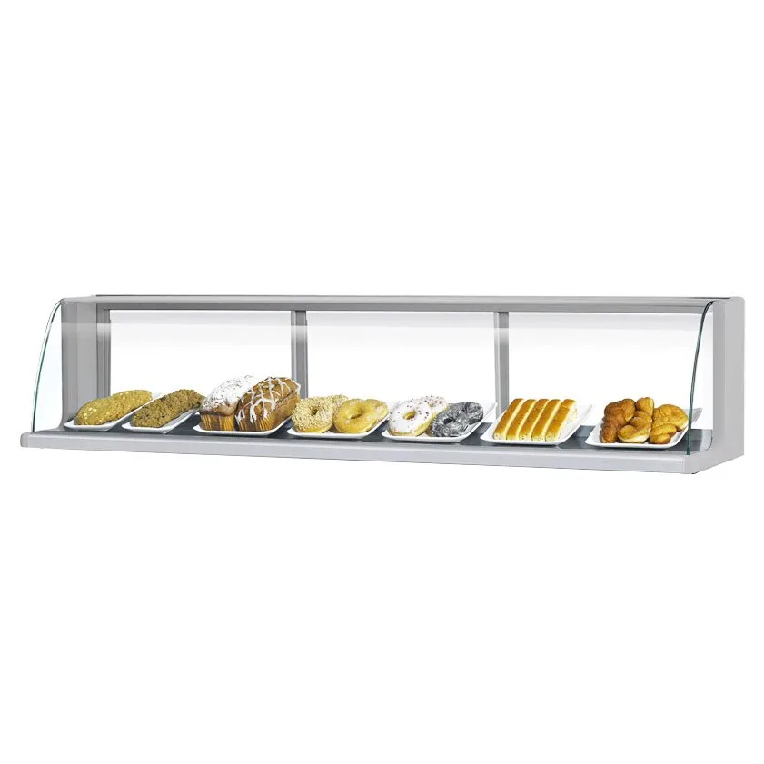 Turbo Air TOMD-50LS 50" Full Service Non-Refrigerated Countertop Display Case
