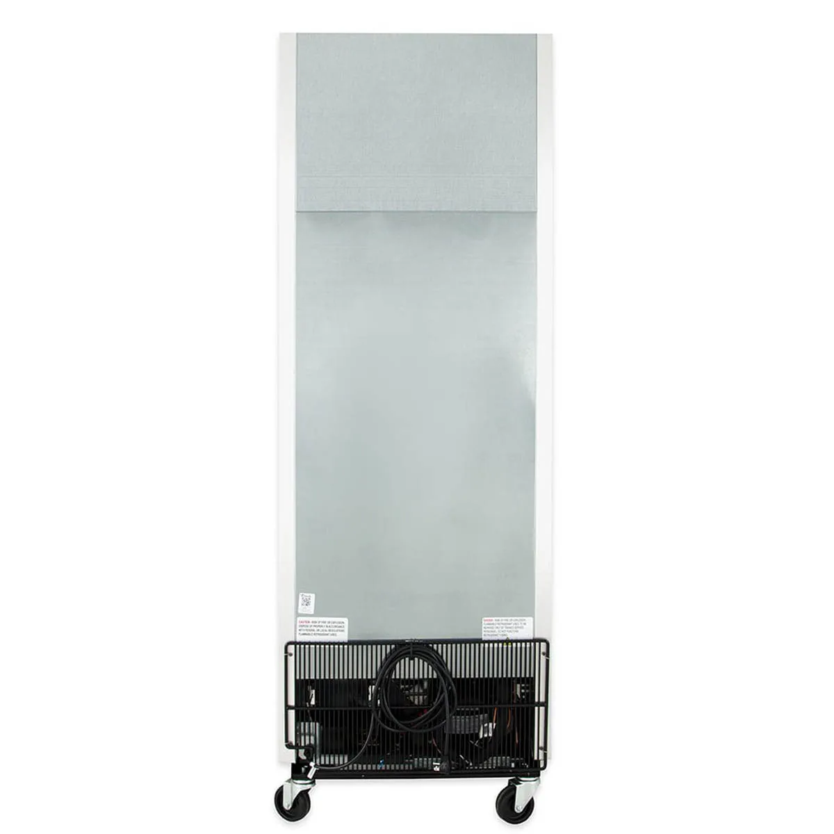 True T-19G-HC~FGD01 27" 1-Section Reach-In Refrigerator w/ Glass Door, Bottom Mount, Stainless Steel Front-Aluminum Sides