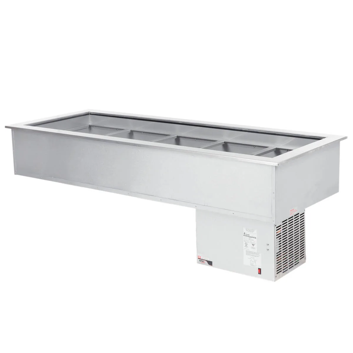 APW Wyott CW-5 Refrigerated Drop-In Cold Food Well Unit