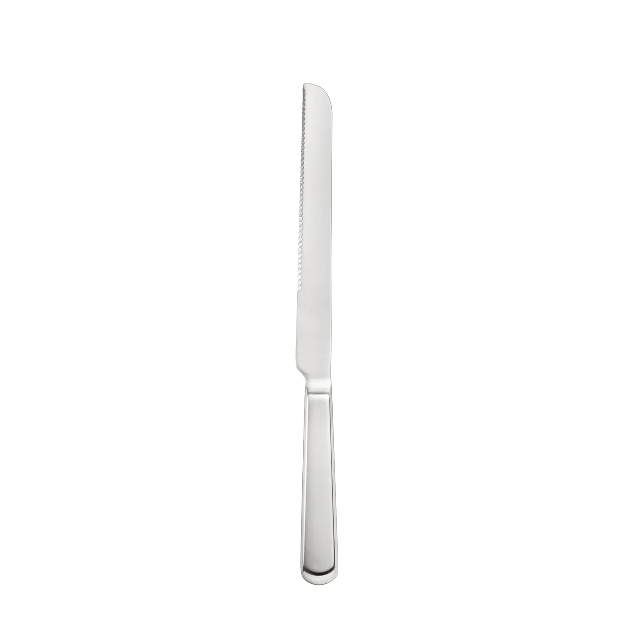 CAC China SBFH-KS13 Serrated Carving Knife, 13-7/8"L, Stainless Steel, Mirror Finish, Hollow Handle